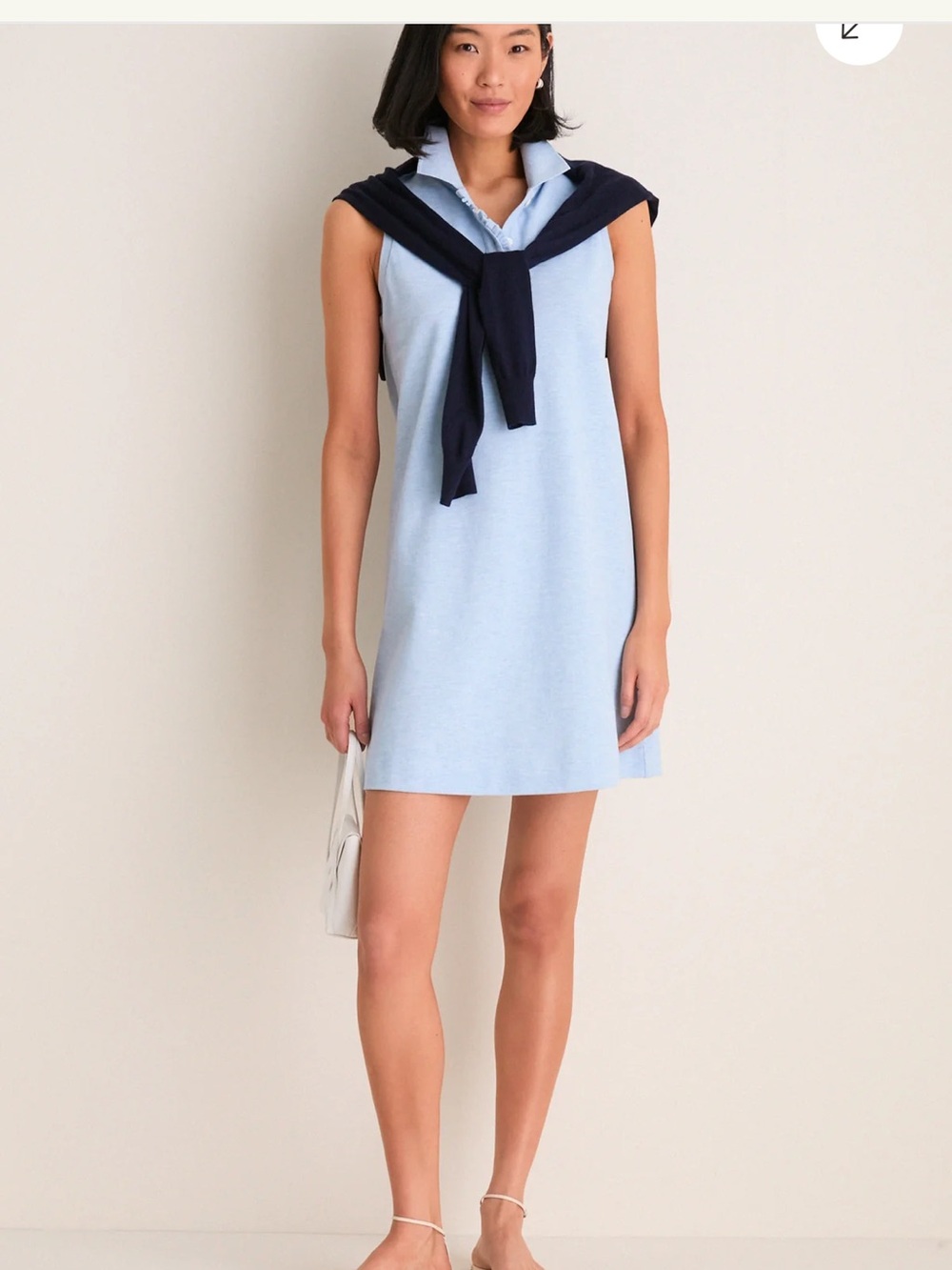 Tuckernuck Light Blue Polo Shift Dress